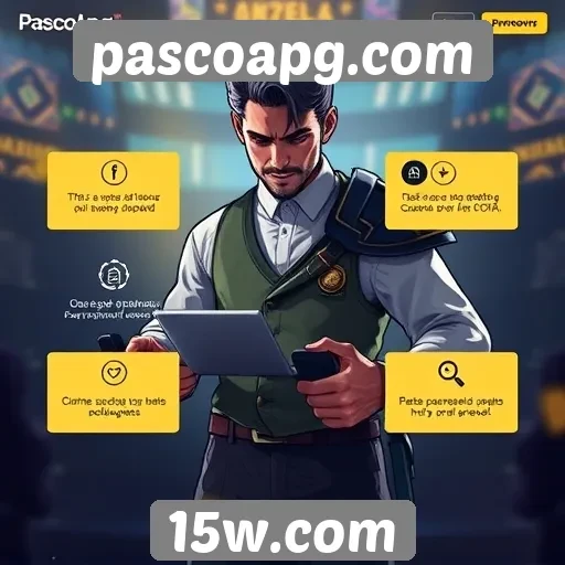 Recursos e funcionalidades do pascoapg para jogadores