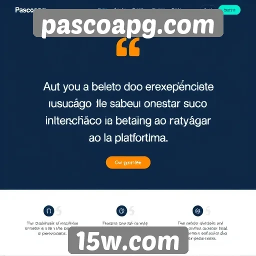 Experiência do usuário no site pascoapg.com